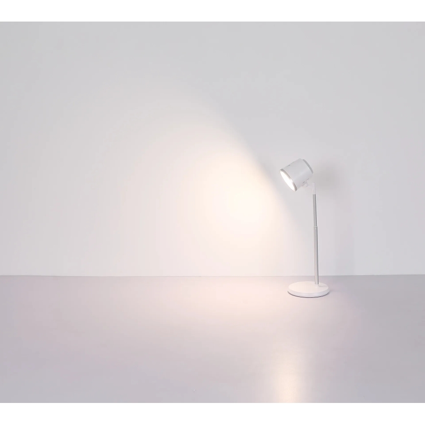 Globo - LED ljusreglerad bordslampa touch 04.01.2001 LED/6W/3,7V 3000K/4000K/6500K 1500 mAh USB vit