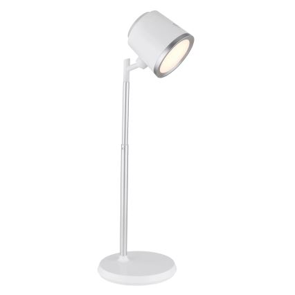 Globo - LED ljusreglerad bordslampa touch 04.01.2001 LED/6W/3,7V 3000K/4000K/6500K 1500 mAh USB vit