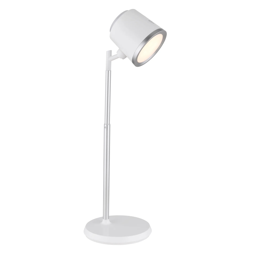 Globo - LED ljusreglerad bordslampa touch 04.01.2001 LED/6W/3,7V 3000K/4000K/6500K 1500 mAh USB vit