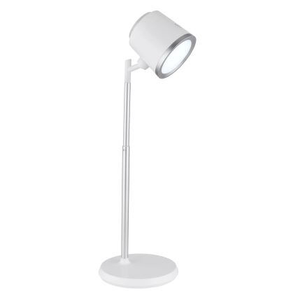 Globo - LED ljusreglerad bordslampa touch 04.01.2001 LED/6W/3,7V 3000K/4000K/6500K 1500 mAh USB vit