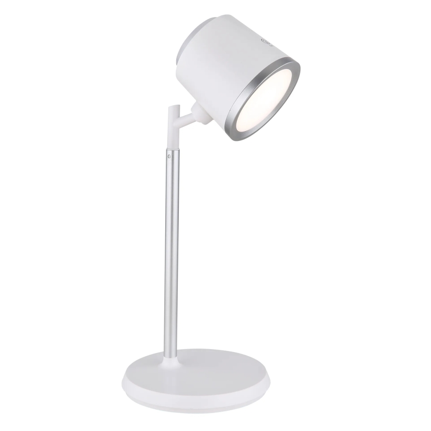 Globo - LED ljusreglerad bordslampa touch 04.01.2001 LED/6W/3,7V 3000K/4000K/6500K 1500 mAh USB vit