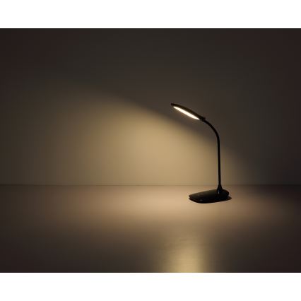 Globo - LED ljusreglerad bordslampa touch LED/9W/230V 3000K/4000K/6500K CRI 90 svart