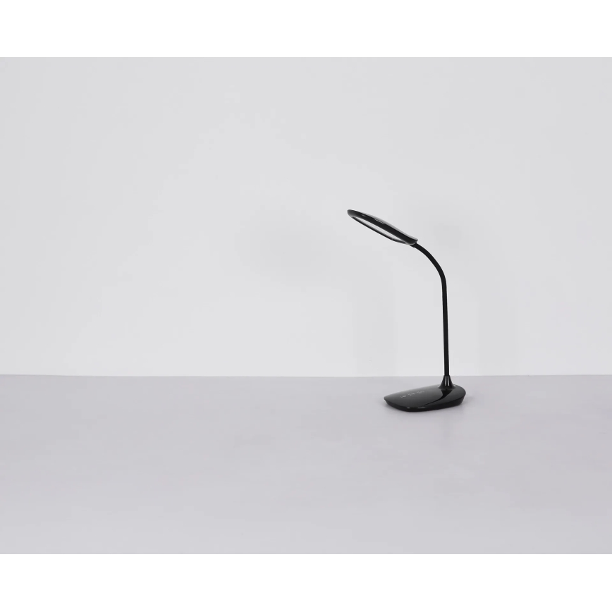 Globo - LED ljusreglerad bordslampa touch LED/9W/230V 3000K/4000K/6500K CRI 90 svart