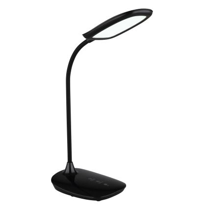 Globo - LED ljusreglerad bordslampa touch LED/9W/230V 3000K/4000K/6500K CRI 90 svart