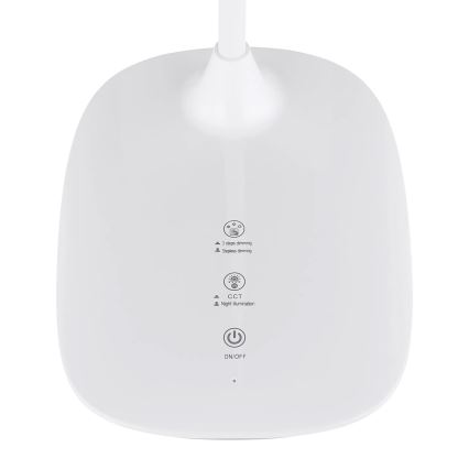 Globo - LED ljusreglerad bordslampa touch LED/9W/230V 3000K/4000K/6500K CRI 90 vit