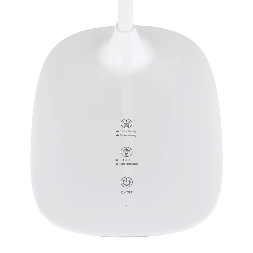 Globo - LED ljusreglerad bordslampa touch LED/9W/230V 3000K/4000K/6500K CRI 90 vit