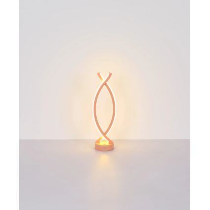 Globo - LED ljusreglerad bordslampa touch LED/1W/3,7V 3000K 1800 mAh USB rosa