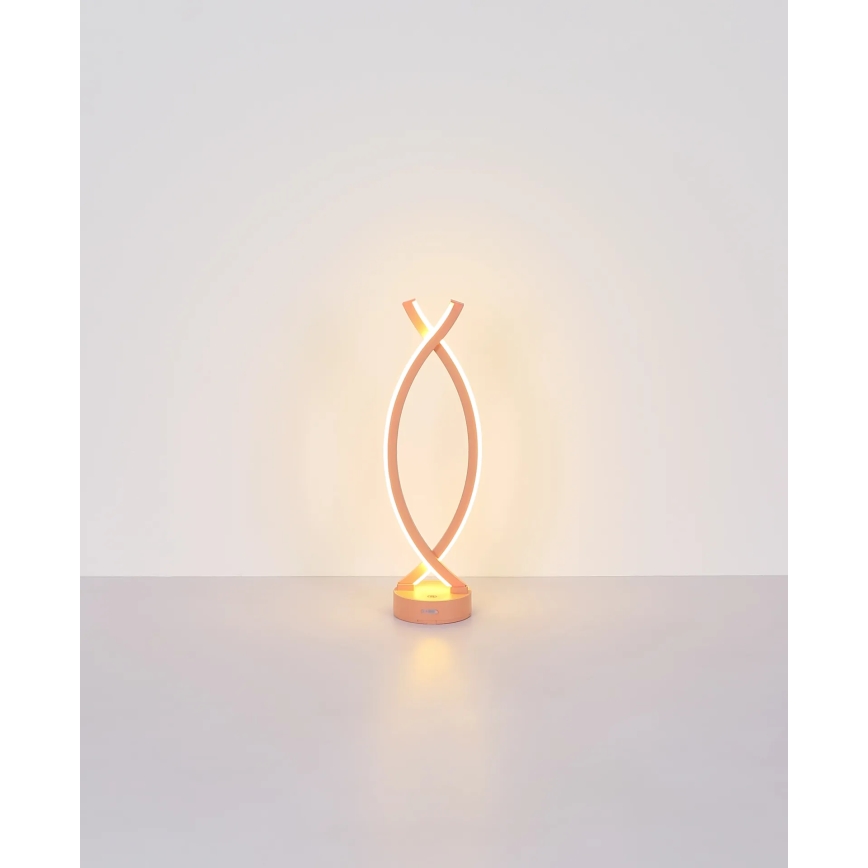Globo - LED ljusreglerad bordslampa touch LED/1W/3,7V 3000K 1800 mAh USB rosa