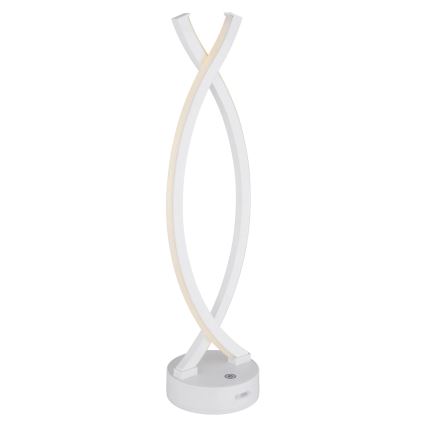 Globo - LED ljusreglerad bordslampa touch LED/1W/3,7V 3000K 1800 mAh USB vit