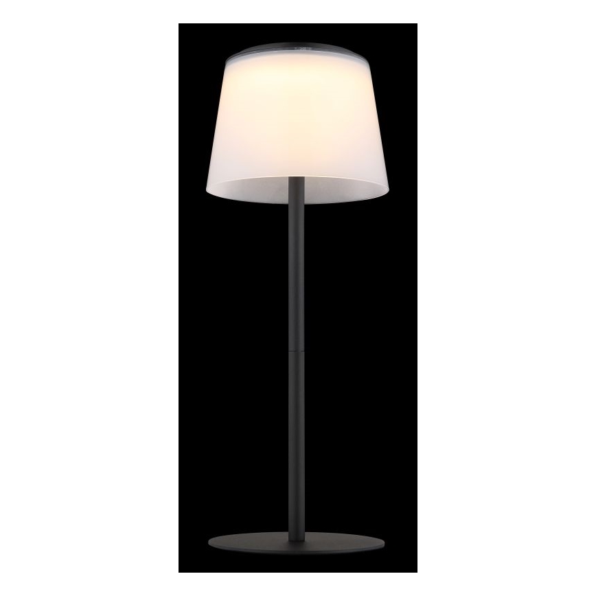 Globo - LED dimbar utomhusbordslampa med touch LED/1,8W/5V IP44 1800 mAh svart/vit