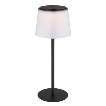 Globo - LED dimbar utomhusbordslampa med touch LED/1,8W/5V IP44 1800 mAh svart/vit