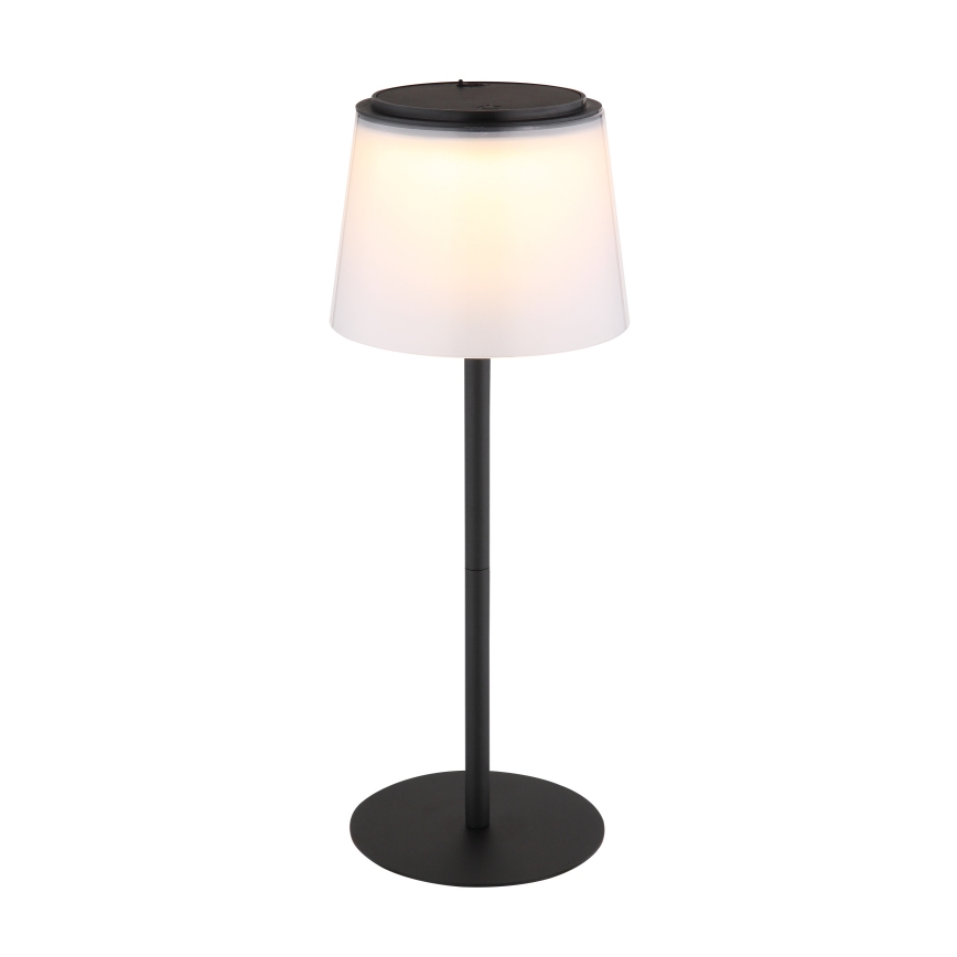 Globo - LED dimbar utomhusbordslampa med touch LED/1,8W/5V IP44 1800 mAh svart/vit