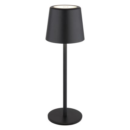 Globo - LED Ljusreglerad utomhus beröring bordslampa LED/2W/5V 3000/4000/6000K 2200 mAh IP44 svart