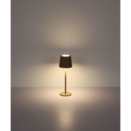 Globo - LED Ljusreglerad utomhus beröring bordslampa LED/2W/5V 3000/4000/6000K 2200 mAh IP44 grädde