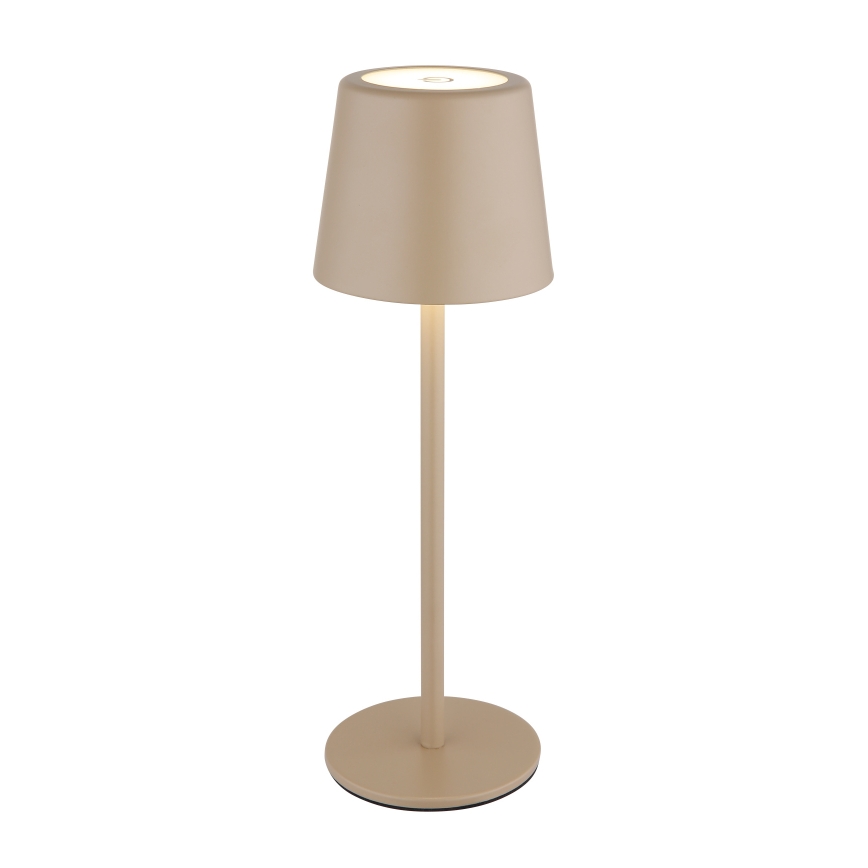 Globo - LED Ljusreglerad utomhus beröring bordslampa LED/2W/5V 3000/4000/6000K 2200 mAh IP44 grädde
