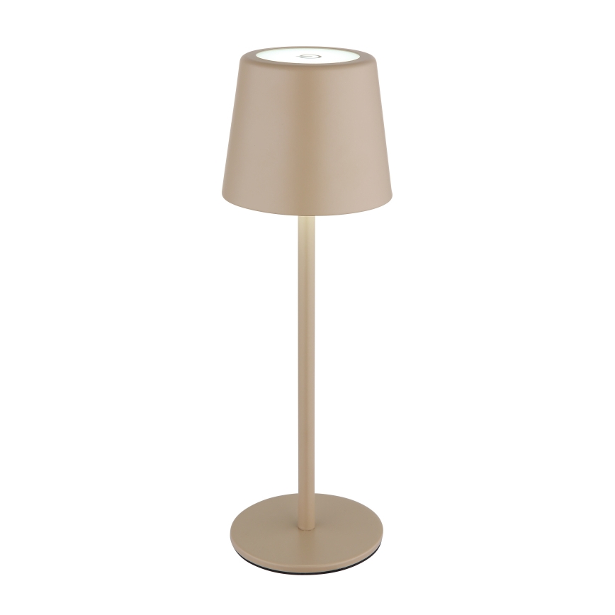 Globo - LED Ljusreglerad utomhus beröring bordslampa LED/2W/5V 3000/4000/6000K 2200 mAh IP44 grädde