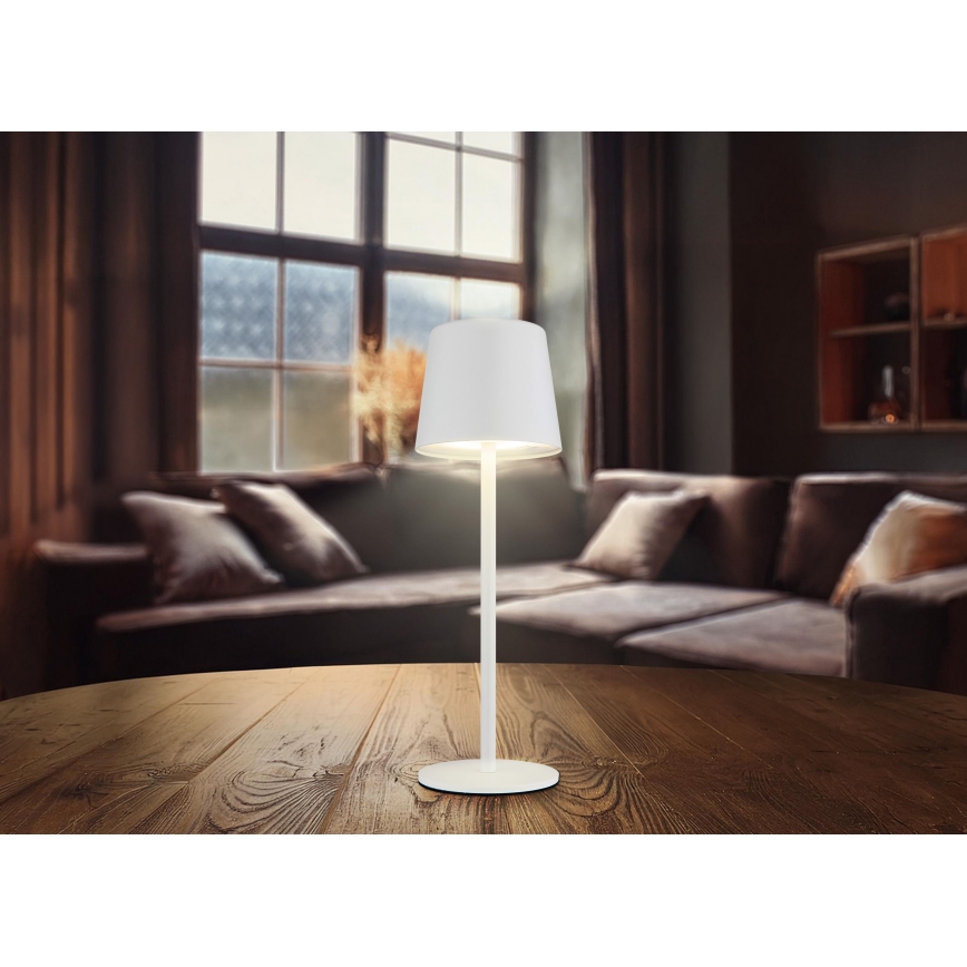 Globo - LED Ljusreglerad utomhus beröring bordslampa LED/2W/5V 3000/4000/6000K 2200 mAh IP44 vit