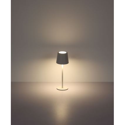 Globo - LED Ljusreglerad utomhus beröring bordslampa LED/2W/5V 3000/4000/6000K 2200 mAh IP44 vit