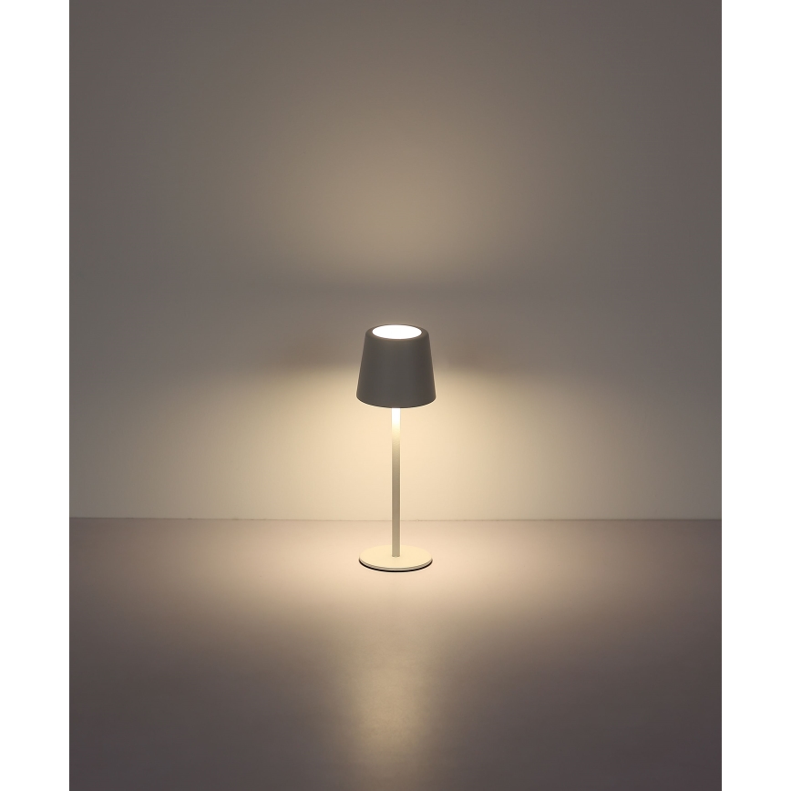 Globo - LED Ljusreglerad utomhus beröring bordslampa LED/2W/5V 3000/4000/6000K 2200 mAh IP44 vit