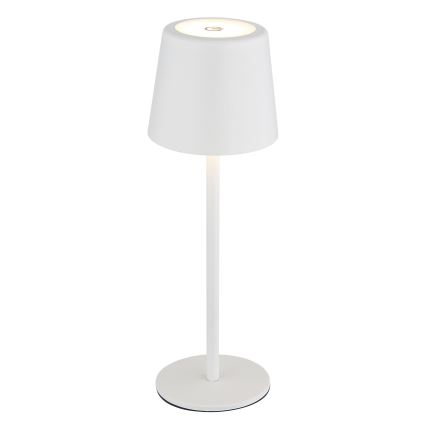 Globo - LED Ljusreglerad utomhus beröring bordslampa LED/2W/5V 3000/4000/6000K 2200 mAh IP44 vit