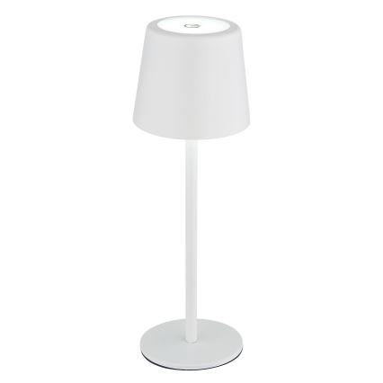 Globo - LED Ljusreglerad utomhus beröring bordslampa LED/2W/5V 3000/4000/6000K 2200 mAh IP44 vit