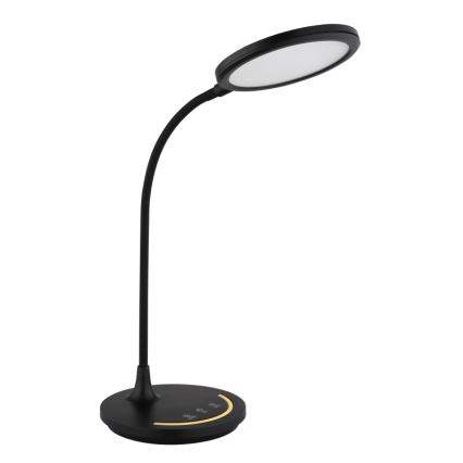 Globo - LED Ljusreglerad flexibel beröring bordslampa LED/12W/230V 3000/4000/6500K CRI 90 svart