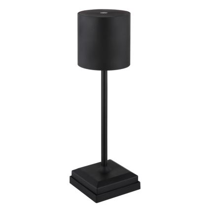 Globo - Dimmbar beröringsstyrd uppladdningsbar LED-bordslampa LED/1,5W/5V 2200 mAh svart