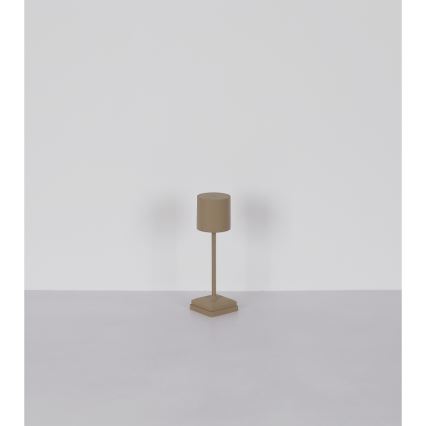 Globo - LED-dimmbar beröringsstyrd uppladdningsbar bordslampa LED/1,5W/5V 2200 mAh beige