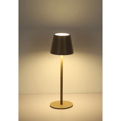 Globo - Dimbar, beröringsstyrd, uppladdningsbar utomhusbordslampa LED/3W/5V 3000/4000/5000K IP54 1800 mAh