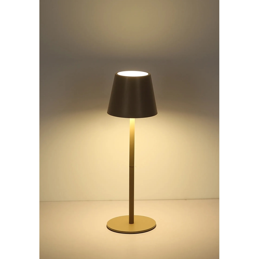 Globo - Dimbar, beröringsstyrd, uppladdningsbar utomhusbordslampa LED/3W/5V 3000/4000/5000K IP54 1800 mAh