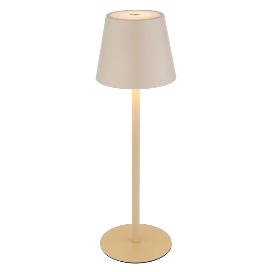 Globo - Dimbar, beröringsstyrd, uppladdningsbar utomhusbordslampa LED/3W/5V 3000/4000/5000K IP54 1800 mAh