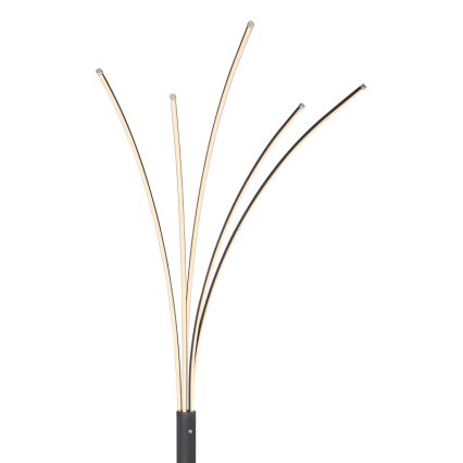 Globo - LED-dimbar beröringsstyrd golvlampa LED/36W/230V svart