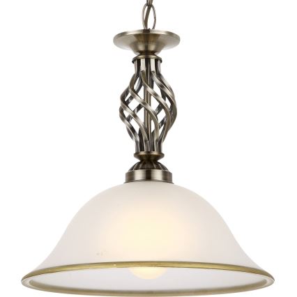 Globo - Taklampa med kedja 1xE27/60W/230V