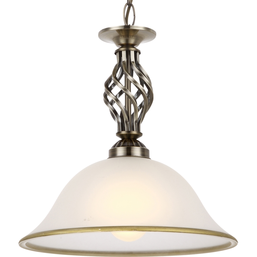Globo - Taklampa med kedja 1xE27/60W/230V