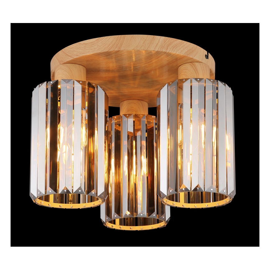 Globo - Taklampa 3xE27/60W/230V diameter 35 cm