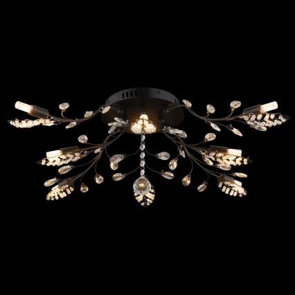 Globo - Elegant taklampa med 8 G9-socklar, 5 W per lampa, 230 V, Ø 76 cm