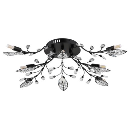 Globo - Elegant taklampa med 8 G9-socklar, 5 W per lampa, 230 V, Ø 76 cm