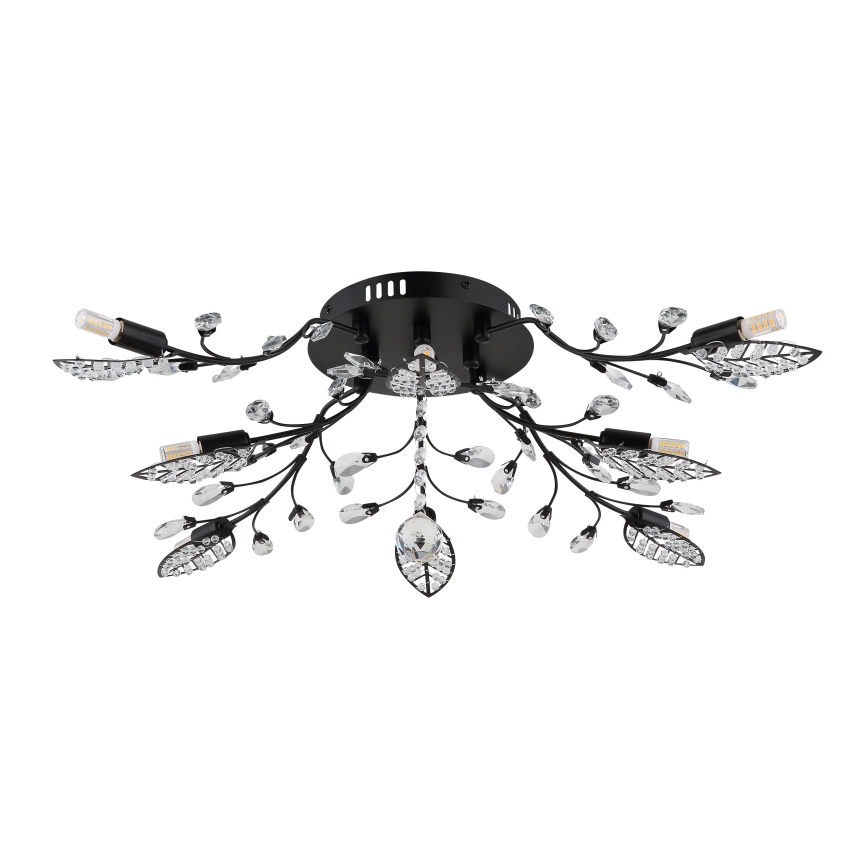 Globo - Elegant taklampa med 8 G9-socklar, 5 W per lampa, 230 V, Ø 76 cm