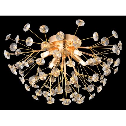Globo - LED taklampa 4xG9/3,5W/230V diameter 45 cm guld
