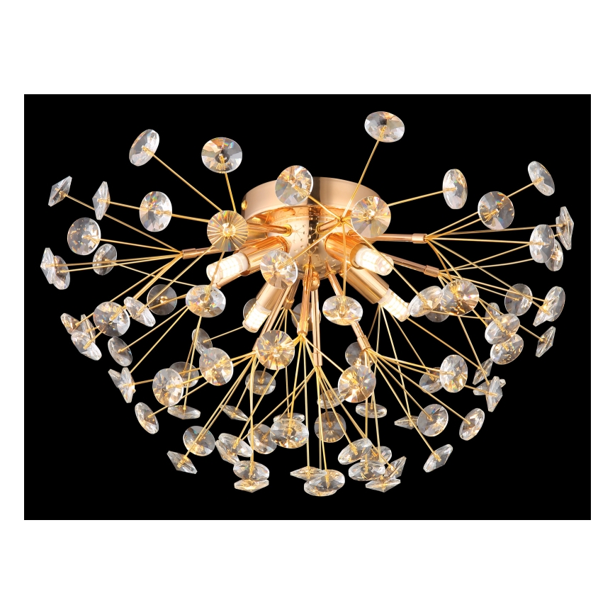 Globo - LED taklampa 4xG9/3,5W/230V diameter 45 cm guld