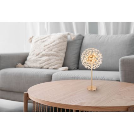 Globo - LED bordslampa 8xG9/3,5W/230V guld