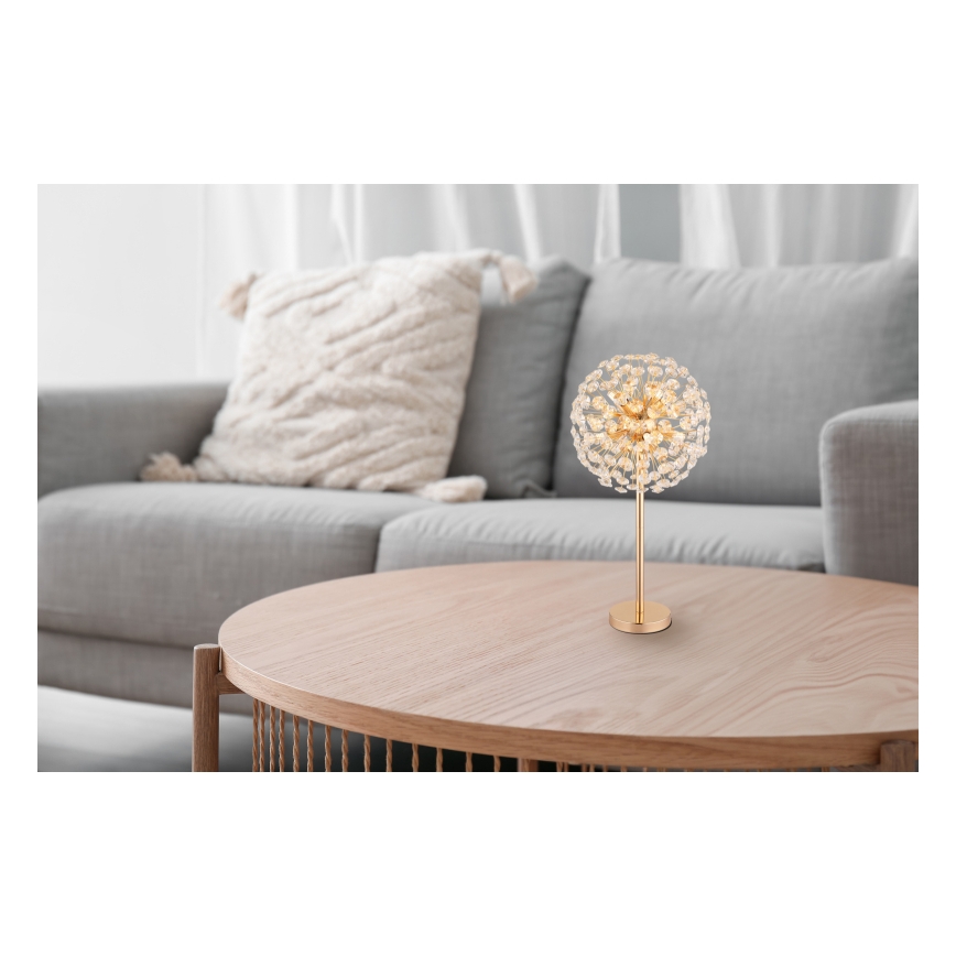 Globo - LED bordslampa 8xG9/3,5W/230V guld