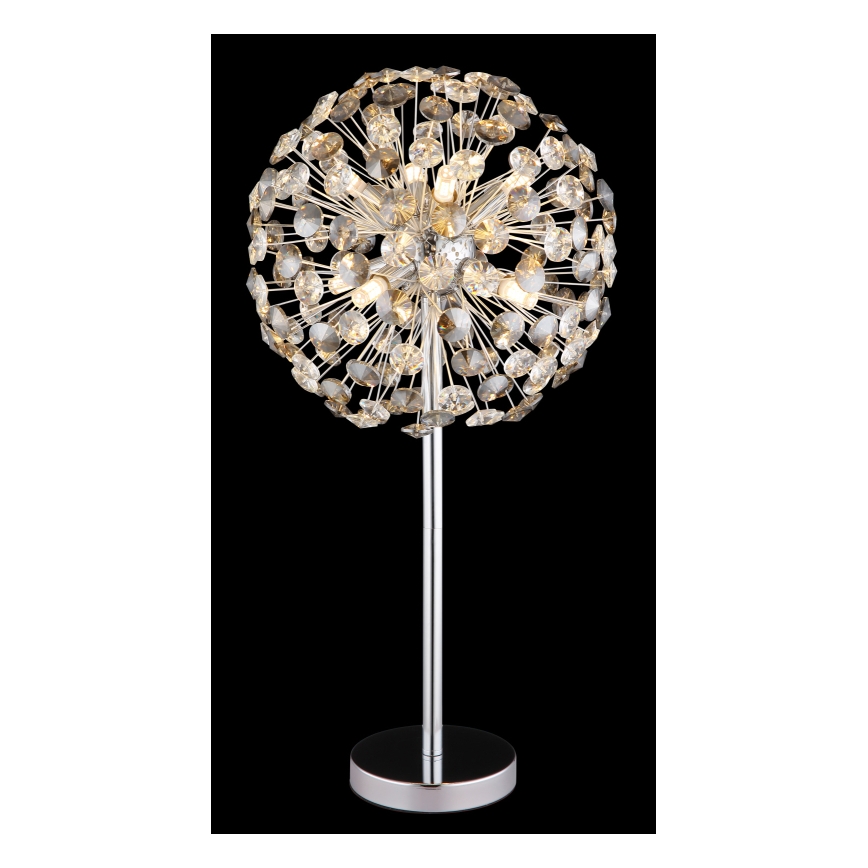 Globo - LED bordslampa 8xG9/3,5W/230V skinande krom