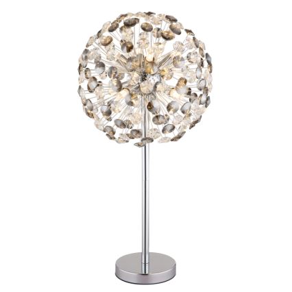 Globo - LED bordslampa 8xG9/3,5W/230V skinande krom