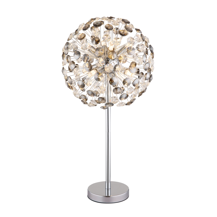 Globo - LED bordslampa 8xG9/3,5W/230V skinande krom