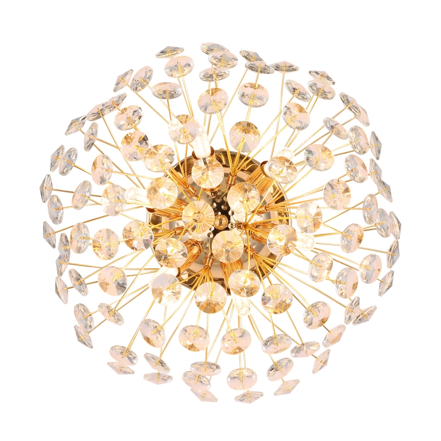 Globo - LED vägglampa 6xG9/3,5W/230V guldfärgad