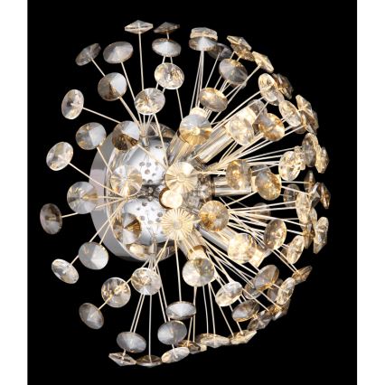 Globo - LED väggbelysning 6xG9/3,5W/230V skinande krom
