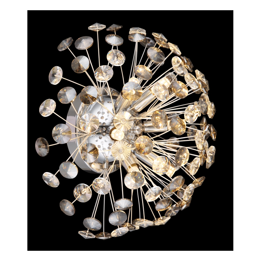 Globo - LED väggbelysning 6xG9/3,5W/230V skinande krom