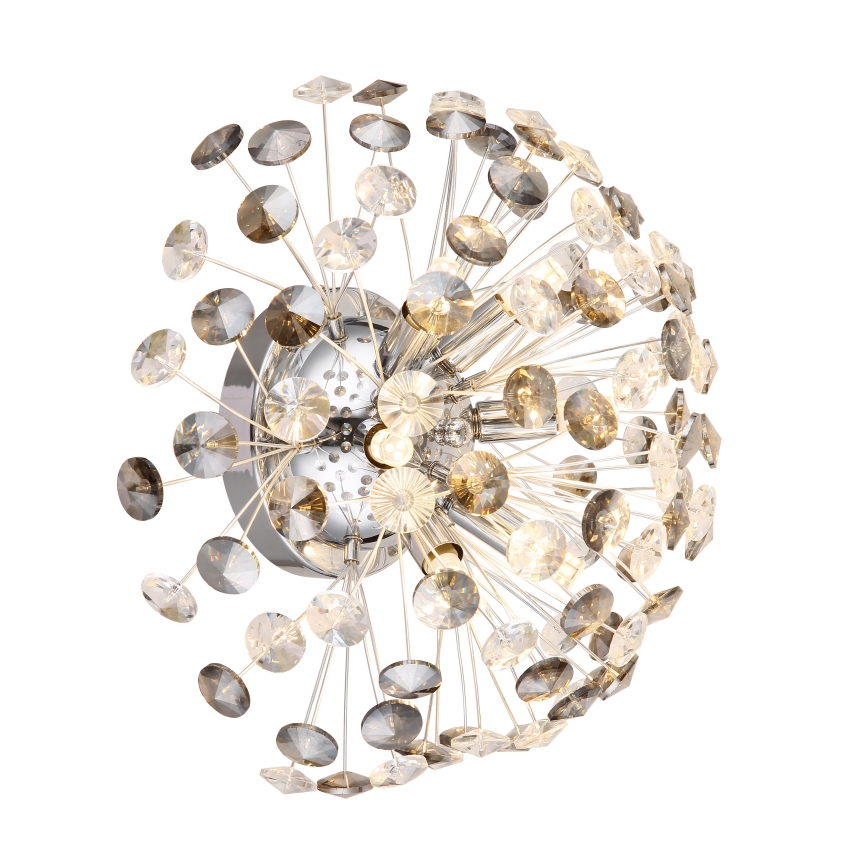 Globo - LED väggbelysning 6xG9/3,5W/230V skinande krom