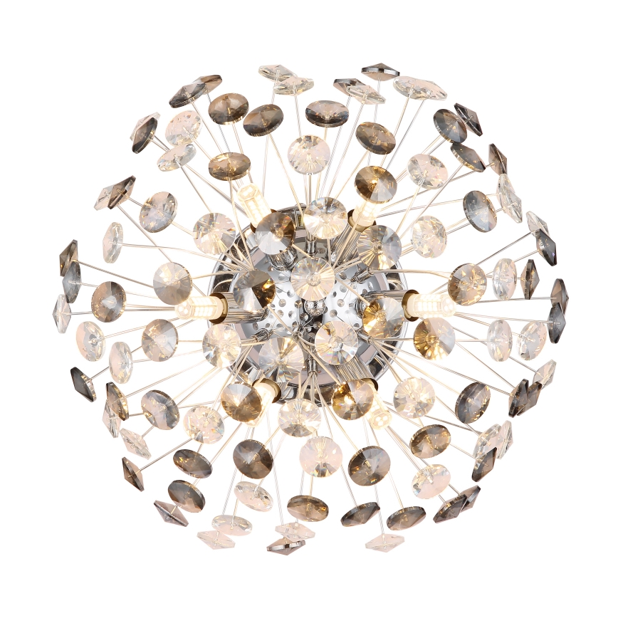 Globo - LED väggbelysning 6xG9/3,5W/230V skinande krom